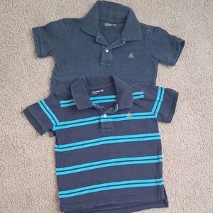 GAP Kids Navy Polo Shirt Set size 4T